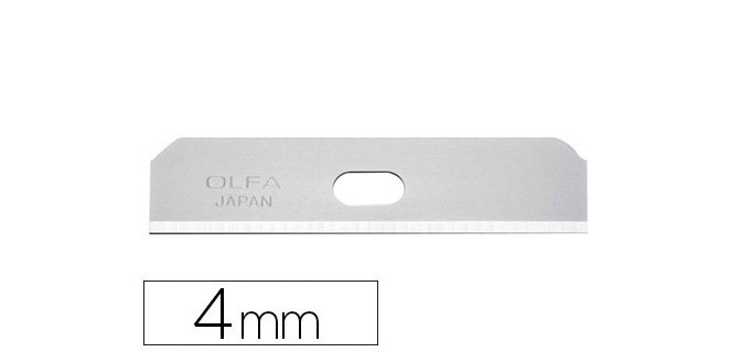 Lame rechange olfa sk7 cutter moyen 12.5mm étui 10 unités