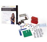 Kit planning bi-office tableau blanc 5 feuilles magnétiques 3 rubans magnétiques 5mm 10 aimants 15mm 305x215x15cm