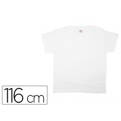 Tshirt enfant sodertex 6 ans 150gm2 116cm coloris blanc