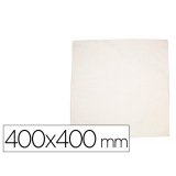 Housse de coussin sodertex en coton 150gm2 400x400mm coloris écru