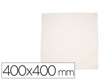 Housse de coussin sodertex en coton 150gm2 400x400mm coloris écru