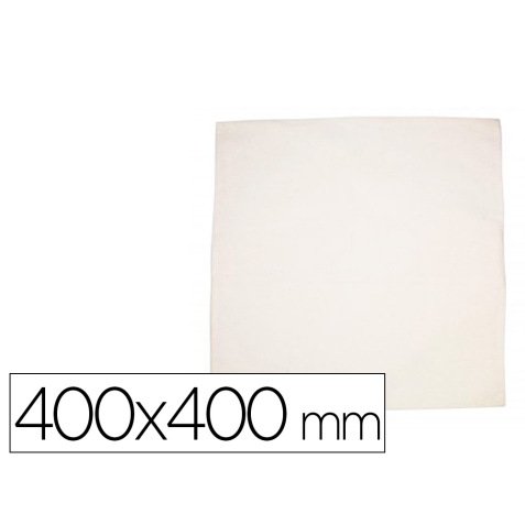 Housse de coussin sodertex en coton 150gm2 400x400mm coloris écru