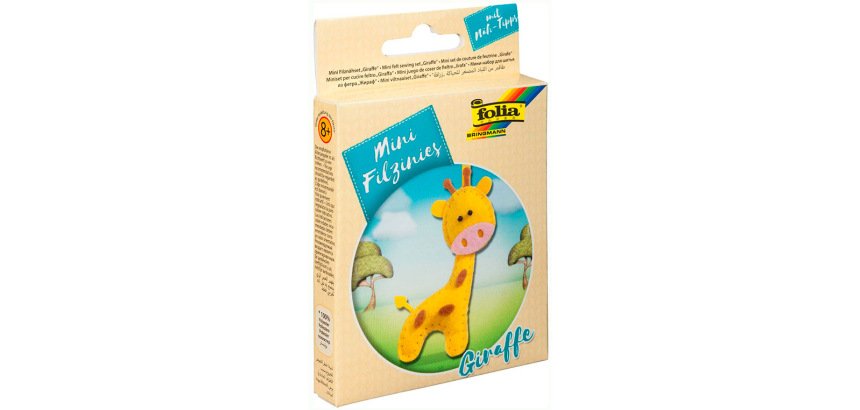 Mini kit de couture de feutrine 'Filzinies' 13 pièces