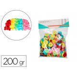 Bouton en resine sodertex 200g tailles et coloris       assortis