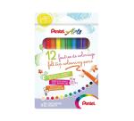 Feutres coloriage pentel arts pointe moyenne bloquee        resistante lavable             -