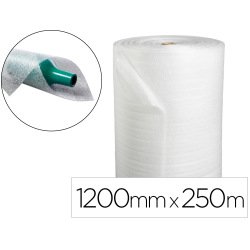 Film mousse antalis polyéthylène flexible densité 50g antichoc anti-vibrations épaisseur 2cm 1200mmx250m coloris blanc