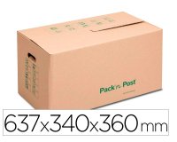 Carton de demenagement GPV Pack'npost Compact, poignee renforcée résiste jusqu'à 25 kg