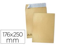 Pochettes à soufflets, B5, 176 x 250 mm, kraft brun