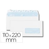 Enveloppe gpv everyday blanche 80g dl 110x220mm fenetre 35x100mm fermeture securisee collage renforce boite 500 unites