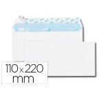Enveloppe gpv everyday blanche 80g dl 110x220mm bande protection fermeture securisee collage renforce boite 500 unites