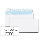 Enveloppe gpv everyday blanche 80g dl 110x220mm bande protection fermeture securisee collage renforce boite 500 unites