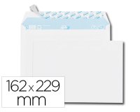 Enveloppe gpv everyday blanche 80g c5 162x229mm bande protection fermeture securisee collage renforce boite 500 unites