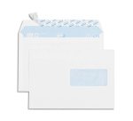 Enveloppe gpv everyday blanche 80g c5 162x229mm fenetre 45x100mm fermeture securisee collage renforce boite 500 unites