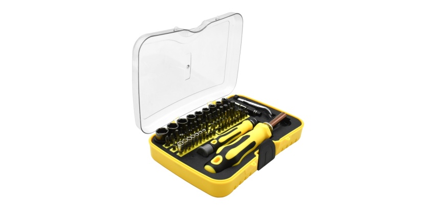 Boite a outils magnetiques de precision wonday 70 pieces