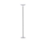 Lampadaire unilux led dely faible consommation classe energetique a+ 3000 lumen hauteur 183,5cm coloris chrome