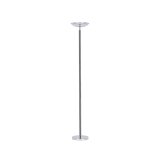 Lampadaire unilux led dely faible consommation classe energetique a+ 3000 lumen hauteur 183,5cm coloris chrome