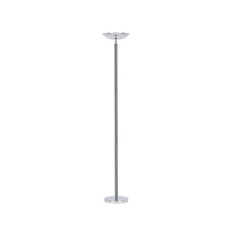 Lampadaire unilux led dely faible consommation classe energetique a+ 3000 lumen hauteur 183,5cm coloris chrome
