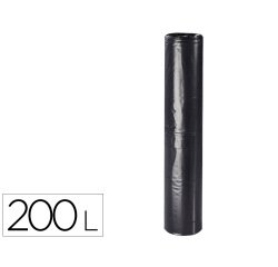 Sac poub 200l noir 60mic rlx20