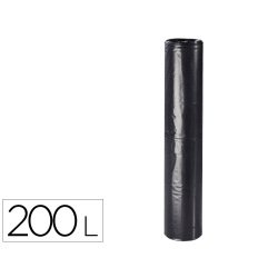 Sac poub 200l noir 60mic rlx20