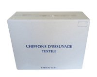 Chiffon tisse blanc colis 10kg