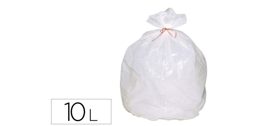 Sac poub 10l blanc hd rlx 50