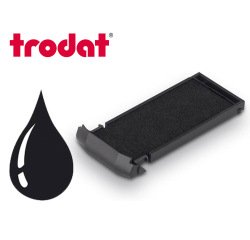 Cassette encrage trodat 6/9412 pour tampon mobile printy 9412 47x18mm coloris noir