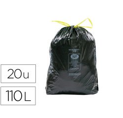 Sac poubelle nf liens rlx20 110 litres