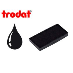 Cassette encrage trodat 6/4913a pour tampon printy 4913/4913t/4953 coloris noir
