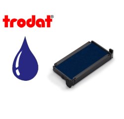 Cassette encrage trodat 6/4912b pour tampon printy 4912/4952/4912t/4992/x-print coloris bleu