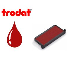 Cassette encrage trodat 6/4914c pour tampon printy 4914 coloris rouge