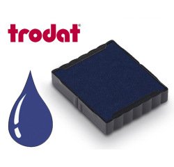 Cassette encrage trodat 6/4923a pour tampon encreur printy 44923/4930 taille empreinte    coloris noir
