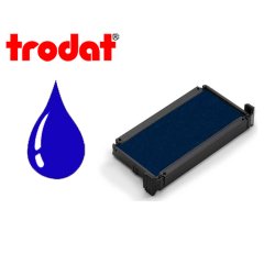 Cassette encrage trodat 6/4914b pour tampon encreur printy 4914 coloris bleu
