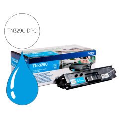 Toner laser compatible dpc brother tn329c 6000 p cyan