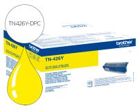 Toner laser compatible dpc brother tn426y 6500 p jaune