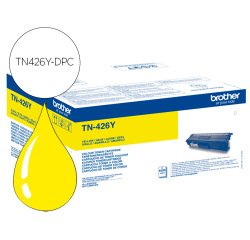 Toner laser compatible dpc brother tn426y 6500 p jaune