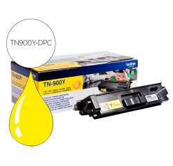 Toner laser compatible dpc brother tn900y 6000 p jaune