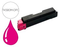 Toner laser compatible dpc kyocera tk-580m 2800 p magenta