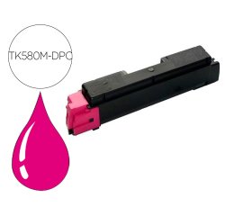 Toner laser compatible dpc kyocera tk-580m 2800 p magenta