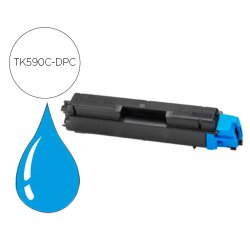 Toner laser compatible dpc kyocera tk-590c 5000 p cyan