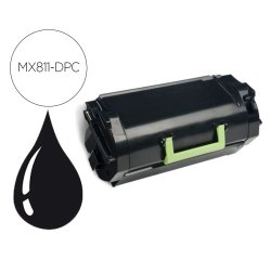 Toner laser compatible dpc lexmark 62d2x0e/622x noir