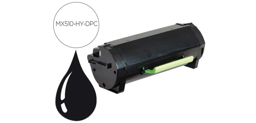 Toner laser compatible dpc lexmark 60f2x00 noir