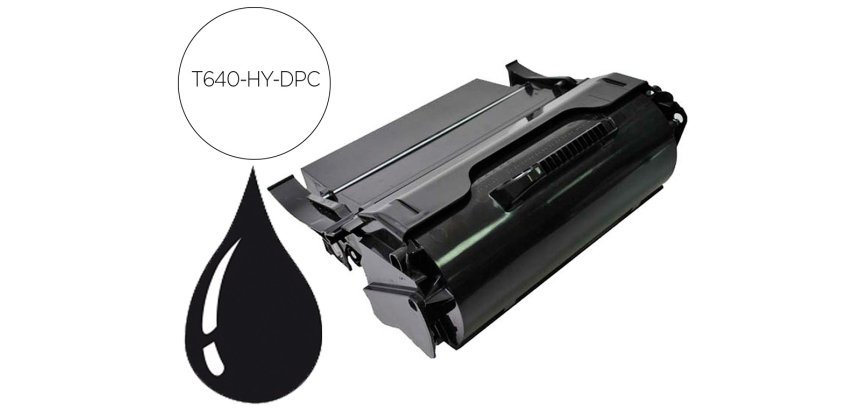 Toner laser compatible dpc lexmark 64036he noir