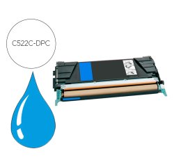 Toner laser compatible dpc lexmark c5220cs cyan