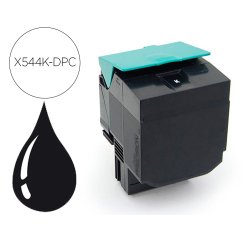 Toner laser compatible dpc lexmark c544x1kg noir