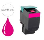 Toner laser compatible dpc lexmark c544x1mg magenta