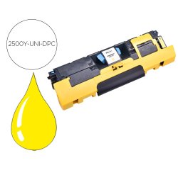 Toner laser compatible dpc hp q3962a/701y jaune