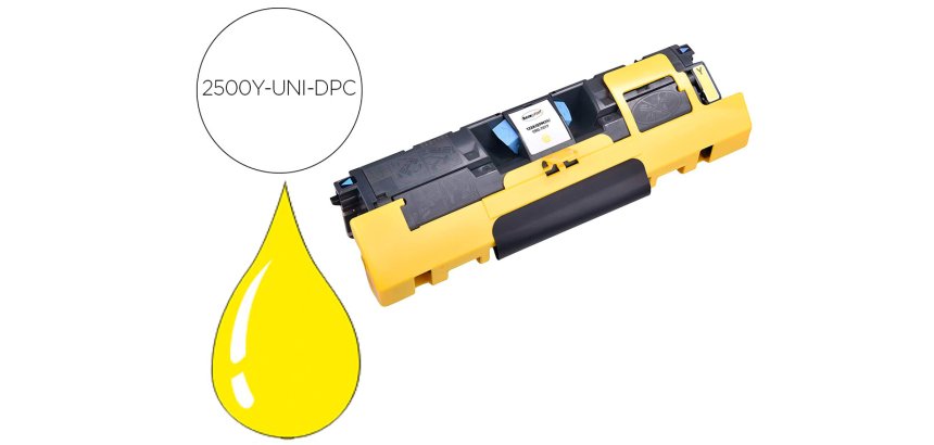 Toner laser compatible dpc hp q3962a/701y jaune