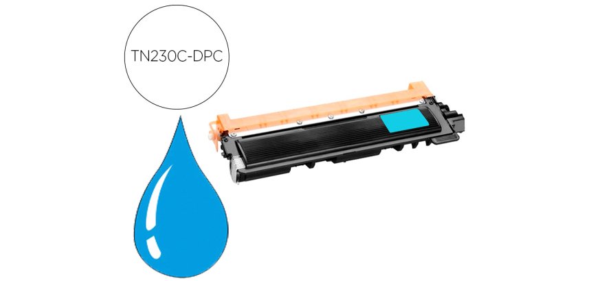 Toner laser compatible dpc brother tn230c 1400 p cyan
