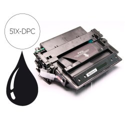 Toner laser compatible dpc hp q7551x 13000 p