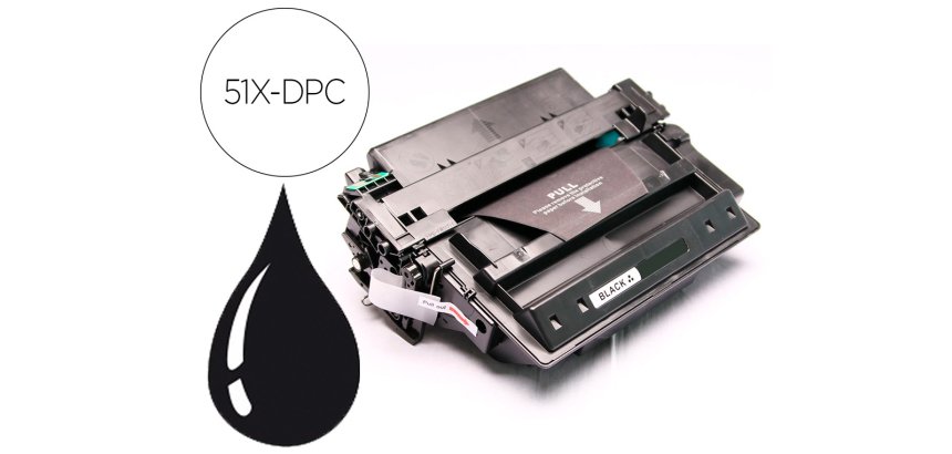 Toner laser compatible dpc hp q7551x 13000 p